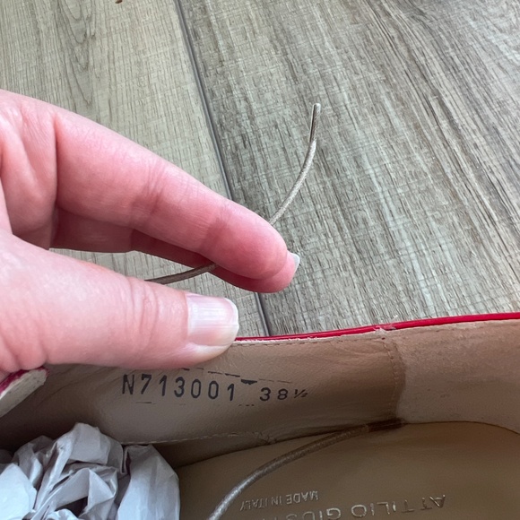 AGL Pink Patent Leather Loafers Oxfords Size 8 - Picture 6 of 8